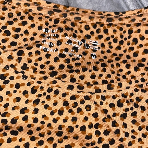 Anthropologie // Merci Spotted Graphic Tee NWOT🌛 - Picture 7 of 12
